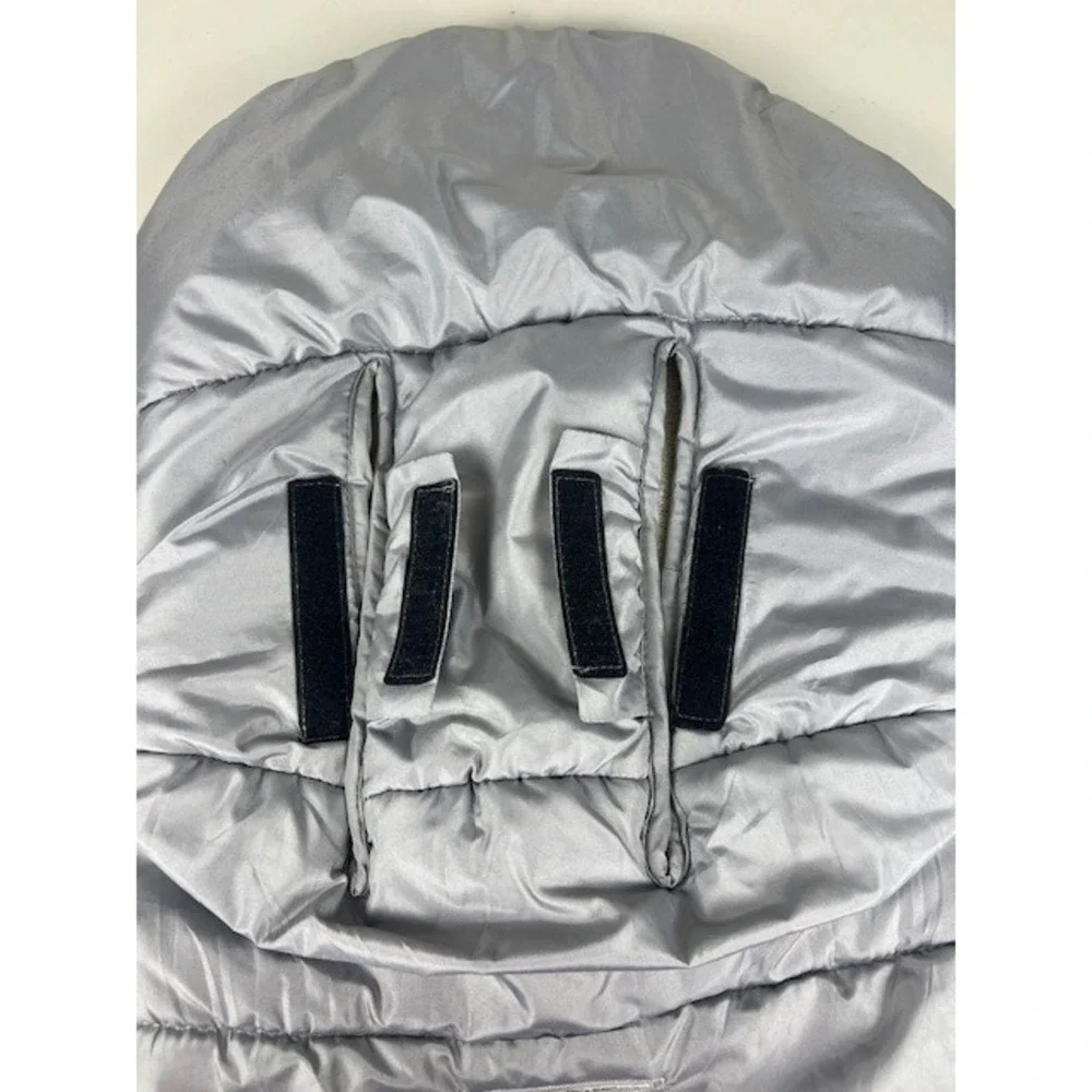 Orzbow Universal Stroller Footmuff Bunting Bag Grey‎ Sherpa Lined Winter Cover